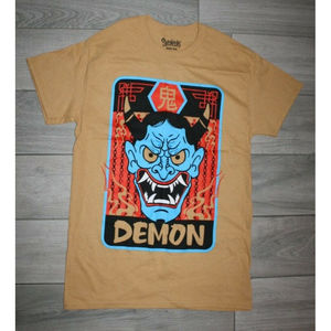 Vintage Spencer’s DEMON Manifest Men’s Small cotton rare graphic T shirt